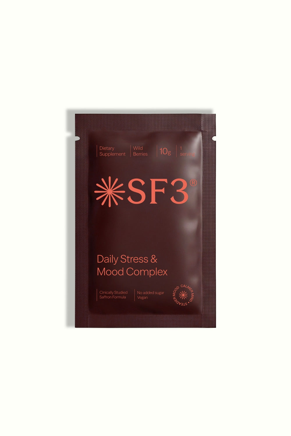 With SF3®, feel calmer in 30 days — or your money back.